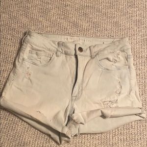 American Eagle Super Stretch Distressed Shorts